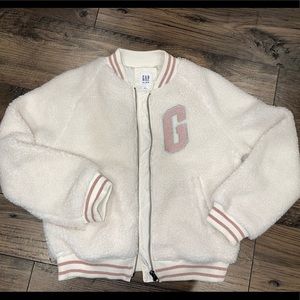 Shearling Varsity Jacket